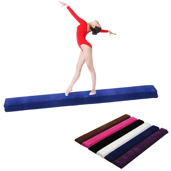 

120cm Balance Beam Yoga Mats Flannel Software Stitching Gymnastics Children Training Gym Sports