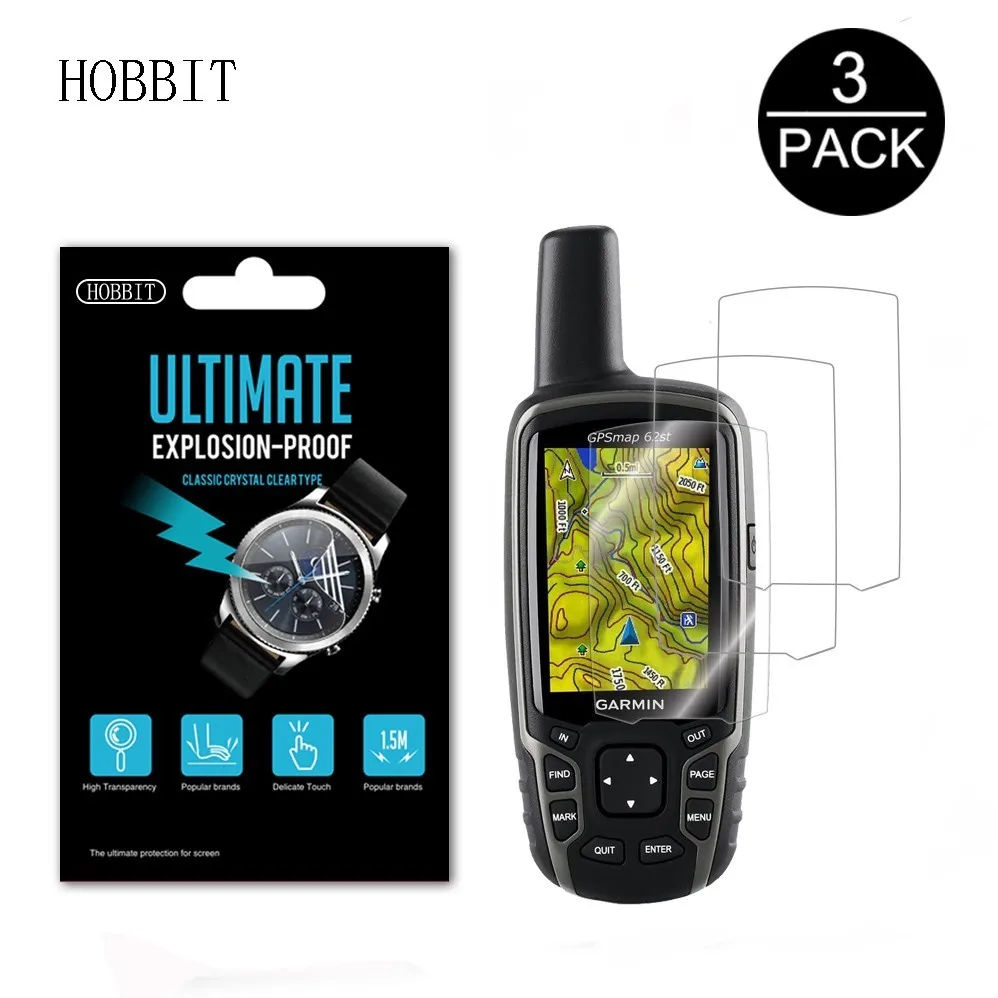 3 упаковки для Garmin GPSMAP 62 62s 62sc 63 63sc 63st 64 64st мировой ручной GPS ЖК пленка нано