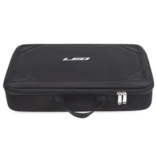 LEO квадрат EVA твердая оболочка посылка 41 см Губка рыболовное колесо аксессуары ящик для инструментов Рыболовная Сумка рыбалка карп