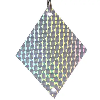 

8Pcs Rhombic Shape Hanging Reflective Bird Scare Repellent for Garden