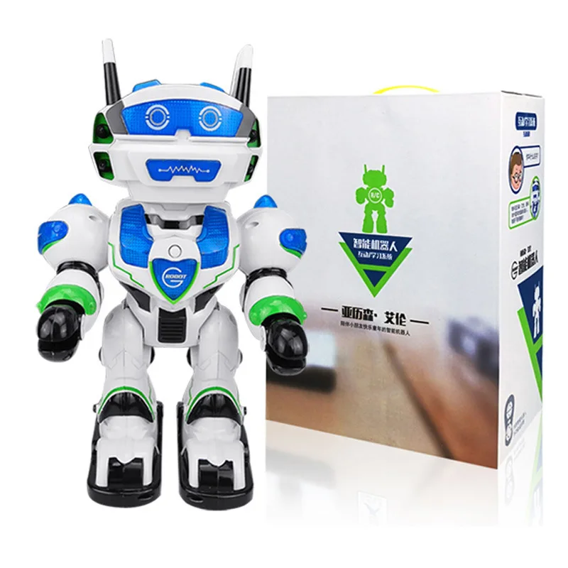 

Children Intelligence Early Childhood Programming Remote Control Robot Voice Sing Motor-driven Dance Robot Plastic Electric Toys