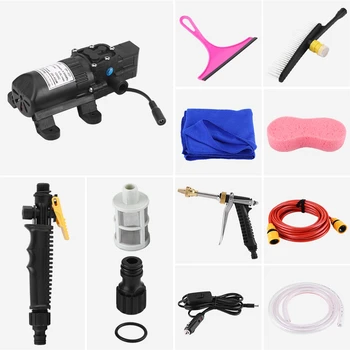 

12V 70W High Pressure Car Washer Cleaner Water Wash Pump Sprayer Kit New