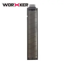 Детская Мягкая пулевидная игрушка, пусковая установка, аксессуары для игрушечного пистолета, мягкая пулевидная игрушка, дракон, клип, журнал, Узкий зажим, 15 коротких бомб