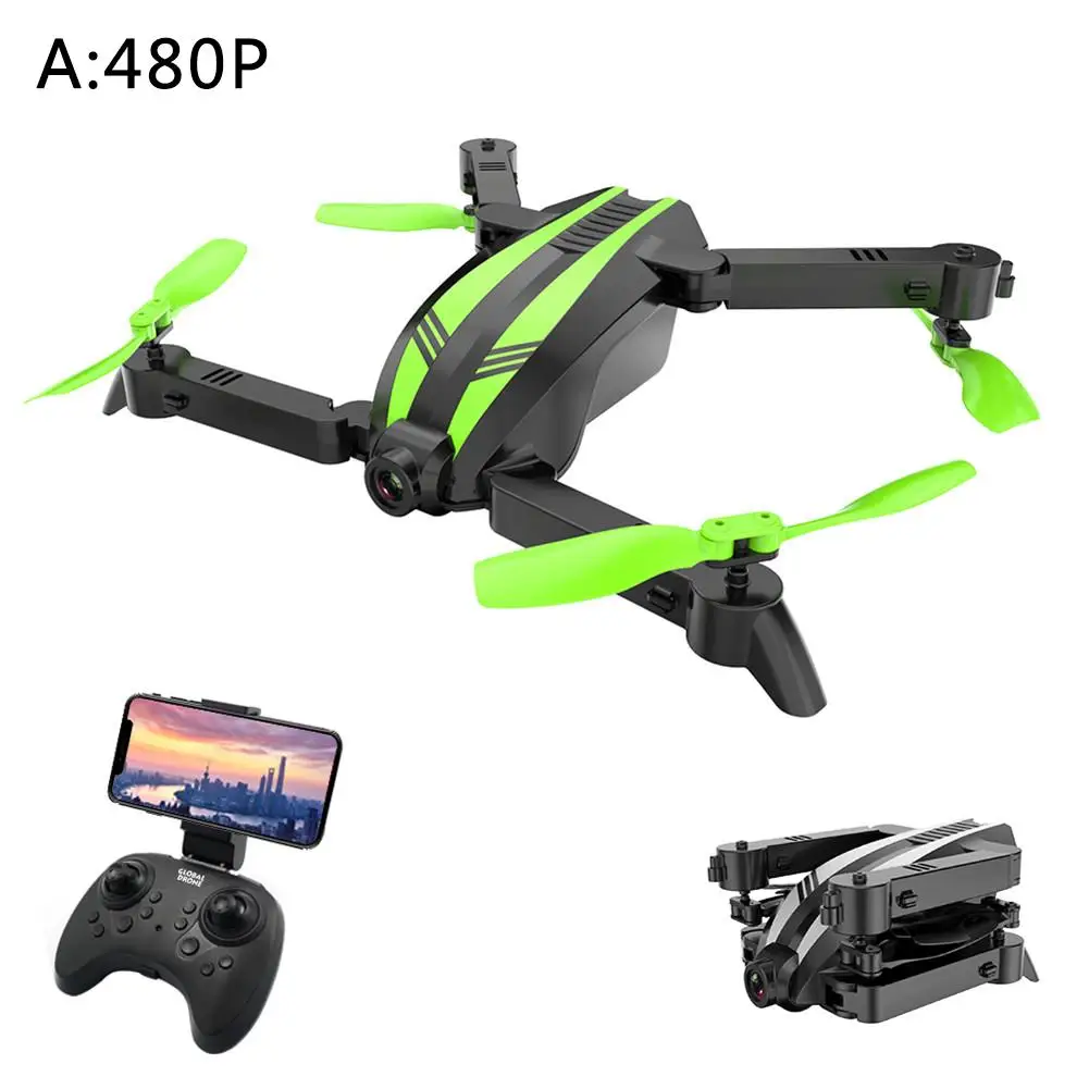

GW68 Mini Drone Folding Aerial Vehicle Remote Control Aircraft 110 Degree Wide-Angle WiFi Quadcopter