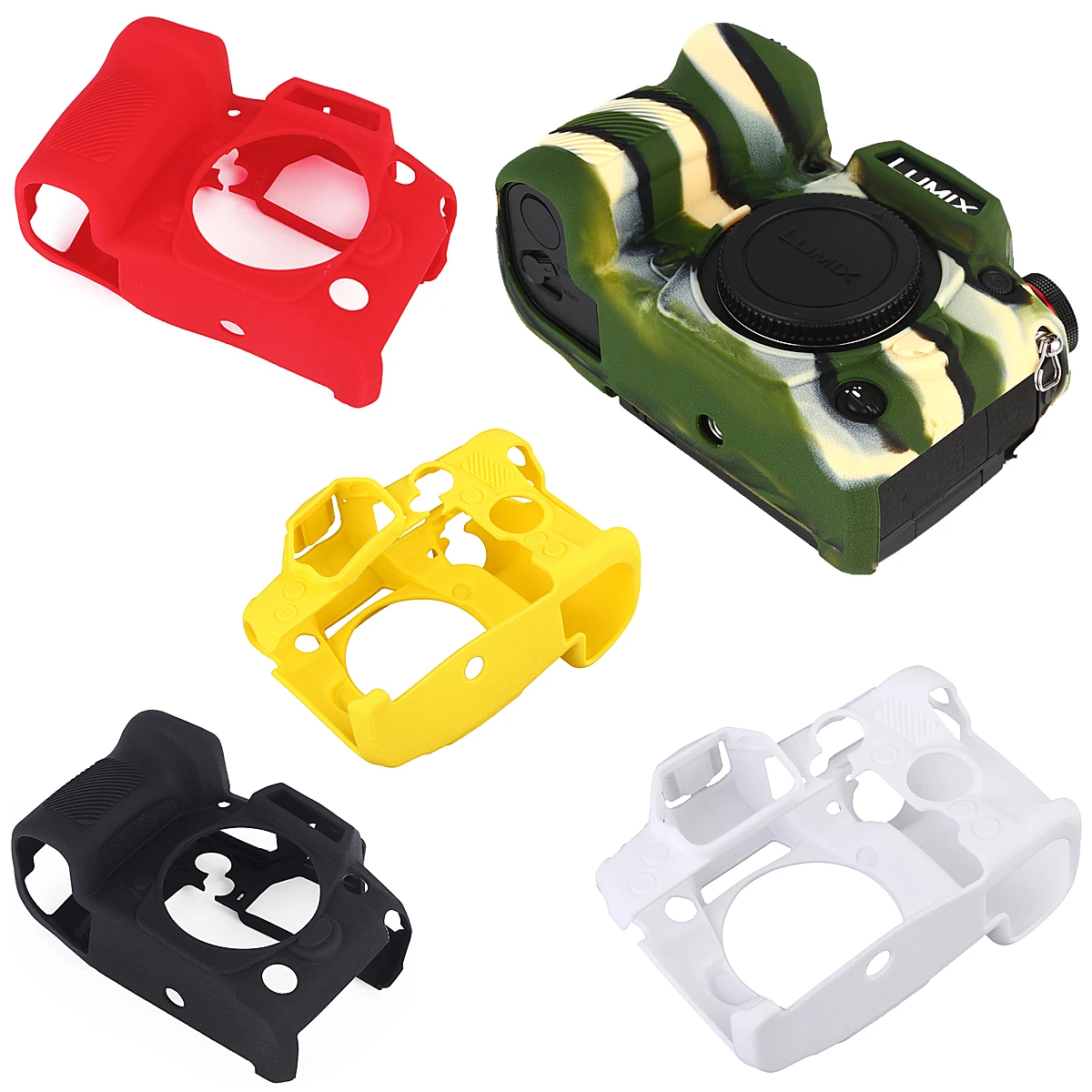 Top Texture Design Rubber Silicon Case Body Cover Protector Frame Skin