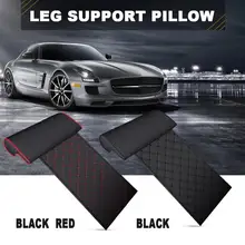 2019 Universale Seggiolino Auto In Pelle Piede Gamba Cuscino Pad del Ginocchio Coscia Supporto Seggiolino Auto Cura Gamba accessori Auto