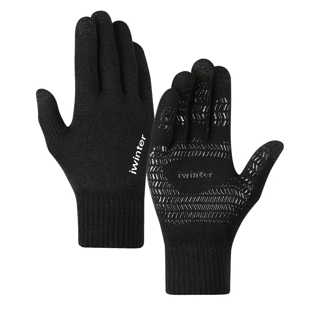 Full Finger Touch Screen Gloves Anti Slip Cycling Skiing Gloves Women