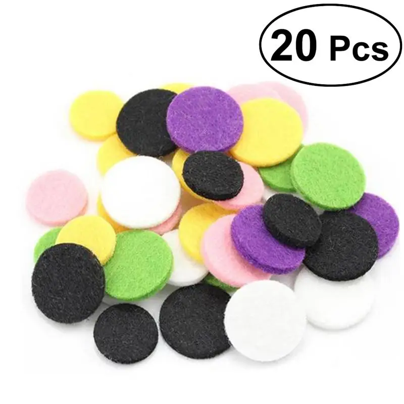 

VORCOOL 0Pcs 30mm Essential Oil Diffuser Locket Refill Pads Aromatherapy Diffuser Replacement Pads Aroma Diffuser (Random Color)