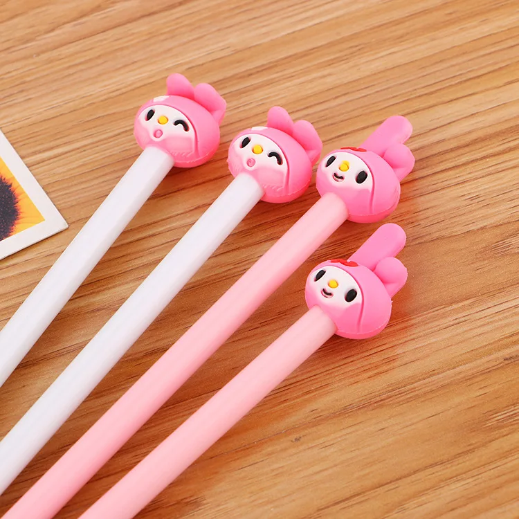 1pcs Creative Cute Girl Gel Pen Students High Quality Office Black Ink School Supply Gift Stationery | Канцтовары для офиса и