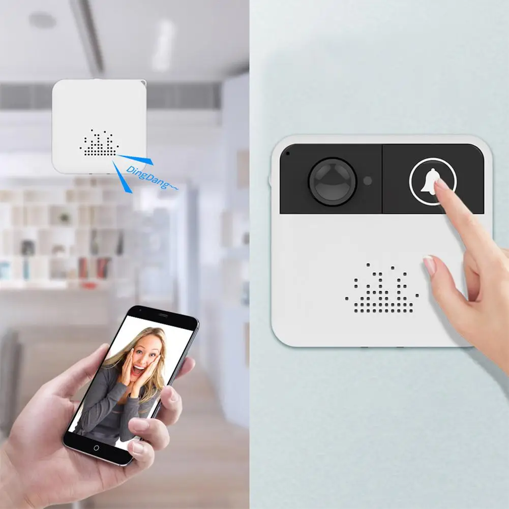 

IP Video Intercom WI-FI Video Door Bell Camera Apartments Alarm Wireless Security Camera
