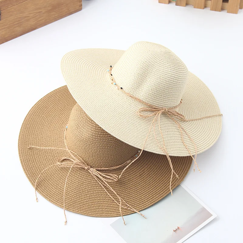 الصيف قبعة كبيرة حافة قبعة القش للسيدات للنساء الظل الشمس شاطئ قبعات طوي الترفيه القش قبعة الإناث الصيف قبعة كبيرة حافة قبعة القش للسيدات للنساء الظل الشمس شاطئ قبعات طوي الترفيه القش قبعة الإناث