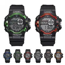 Новые модные мужские часы уникальные цифровые наружные часы мужские наручные электронные спортивные часы водостойкие деловые наручные часы