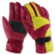 Зимние лыжные перчатки спортивные перчатки ветрозащитный водостойкий плюс бархатные толстые теплые мотоциклетные перчатки мужские женские