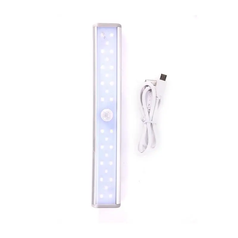 

28 LED Charging UV&White Light Tube Lamp Waterproof UV Light Human Body Induction For Clothes Clear Germicidal Sterilizer Lamp