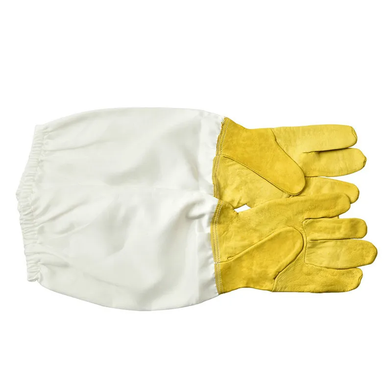 

Beekeeping tools beekeeping golden bee gloves anti-bee smash-proof stab-proof cut gloves sheepskin gloves