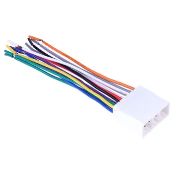 

Stereo CD Player Radio Wiring Harness 14Pin Wire Adapter Plug Standard Color Coded Wires For Subaru