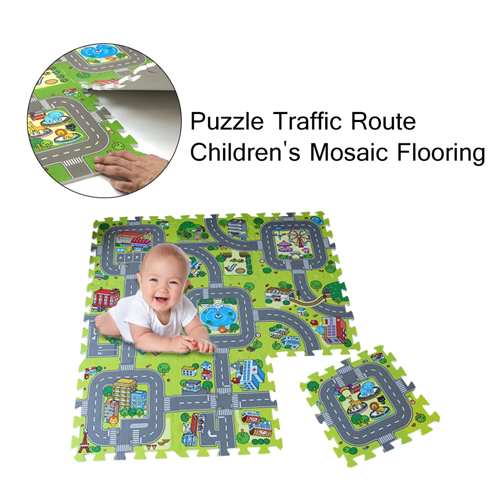traffic play mat