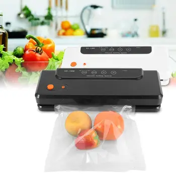 

Household Food Vacuum Sealer Packaging Machine Automatic Vaccum Packer Wet&Dryt can be use for food saver 110-220V