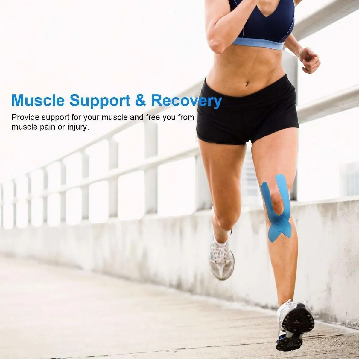 2.5cm*5m Elastic Sport Safety Muscle Tape Roll Muscle Adhesive Bandage Protective Gear Knee Elbow Brace Support Pad sports tape,kinesiology tape,self stick bandage