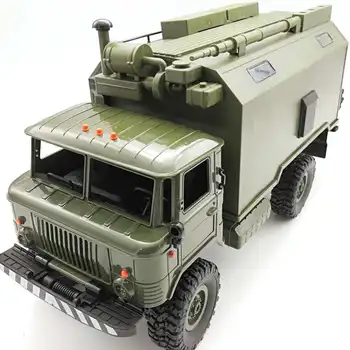 

High Quality WPL B24 ZH GASS 66 1/16 2.4G 4WD Rc Car Military Truck Rock Crawler RTR Toy For Kids Toys Children Gift