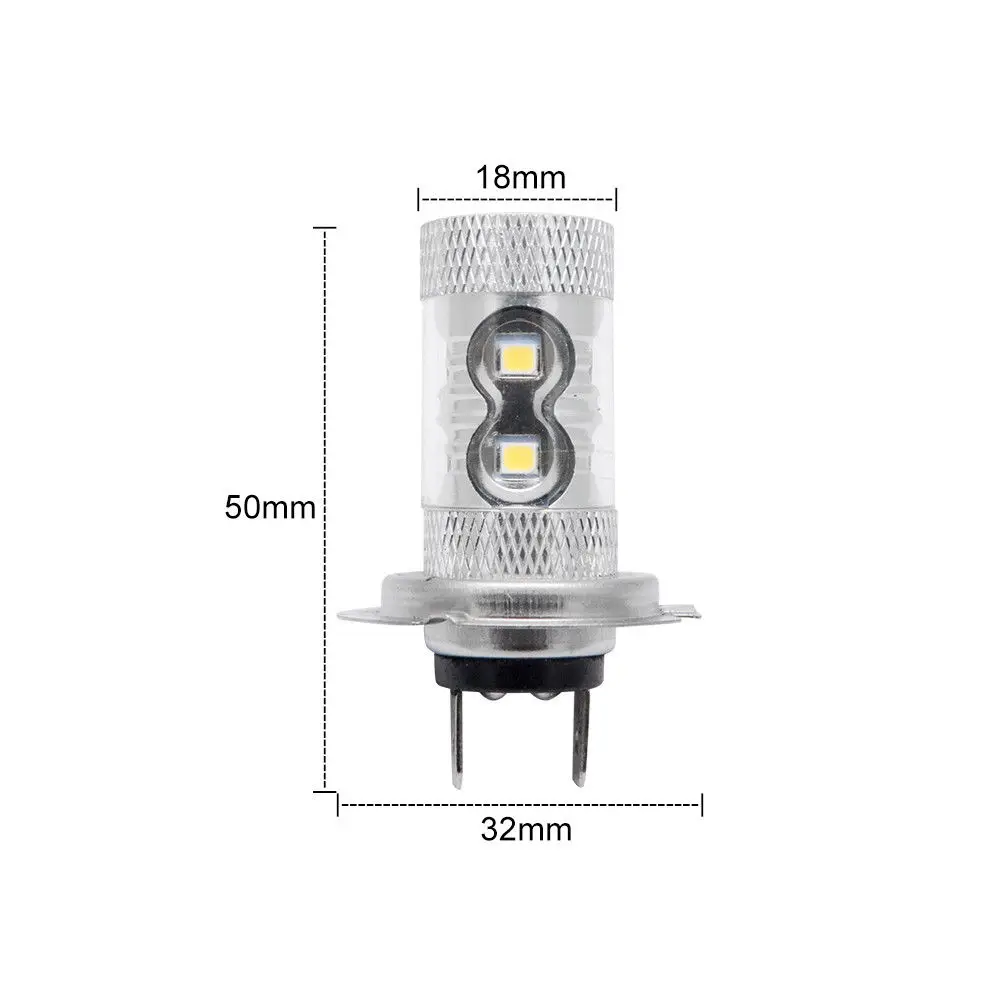 Brand New H7 499 HEADLAMP HEADLIGHT CAR BULBS 12v 55w 2 PIN High Quality PAIR