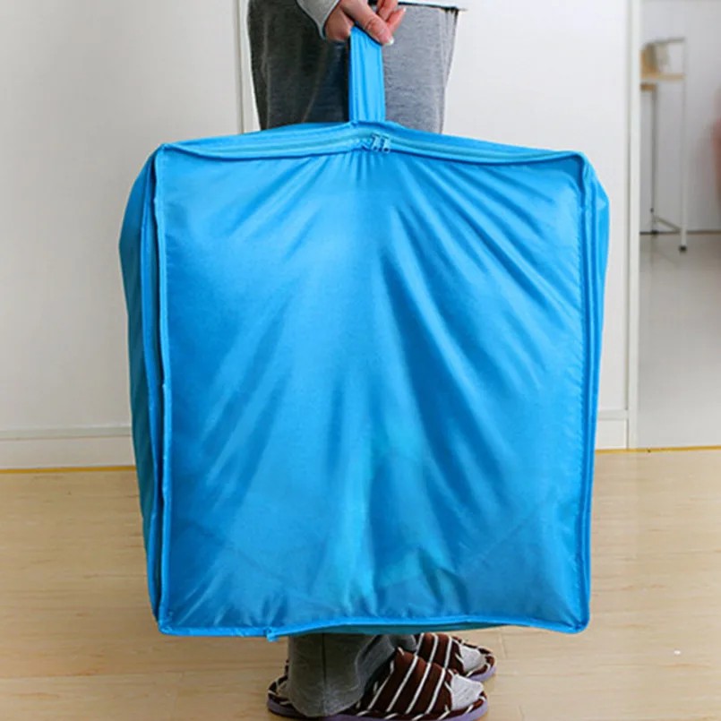 Складная сумка для хранения одежды одеяло Одеяло Шкаф Органайзер для свитера коробка сумка нетканый материал портативный держатель для сумки Органайзер