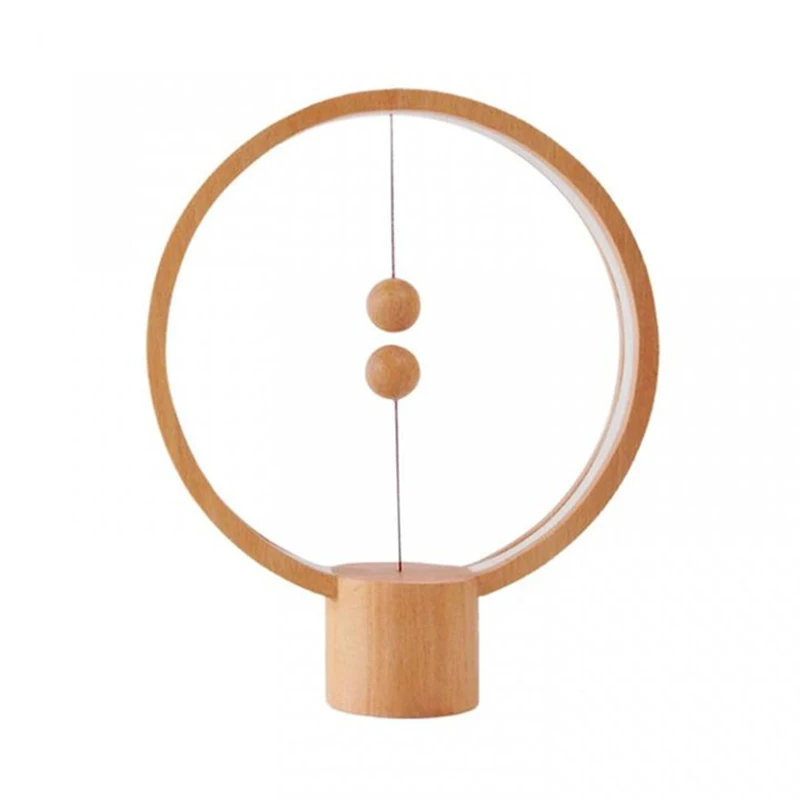 

Creative Heng LED Smart Balance Lamp Magnetic Suspension Creative Night Light Home Decoration Bedroom Bedside Reading Light