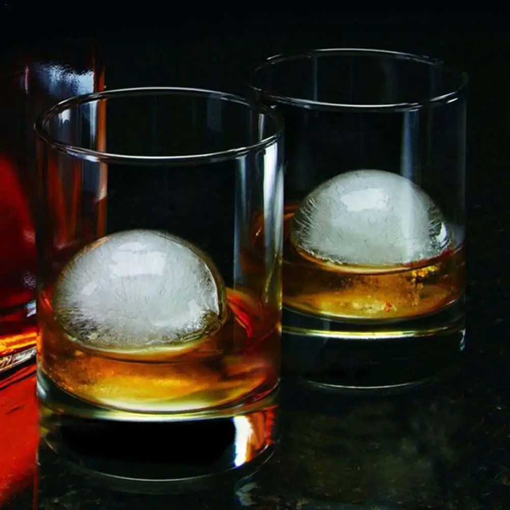 Ледяной шар для виски чайник Плесень силиконовая форма льда мяч автономный бар аксессуары Воронка один круглый Форма для фарша
