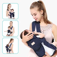 Младенческой новорожденных безопасности Перевозчик регулируемый ремень мягкий воздухопроницаемый детский слинг перевозчики YJS Прямая поставка