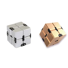 Горячий пластиковый кубик бесконечности игрушка деформация волшебный бесконечный куб игрушки снятие стресса для беспокойства