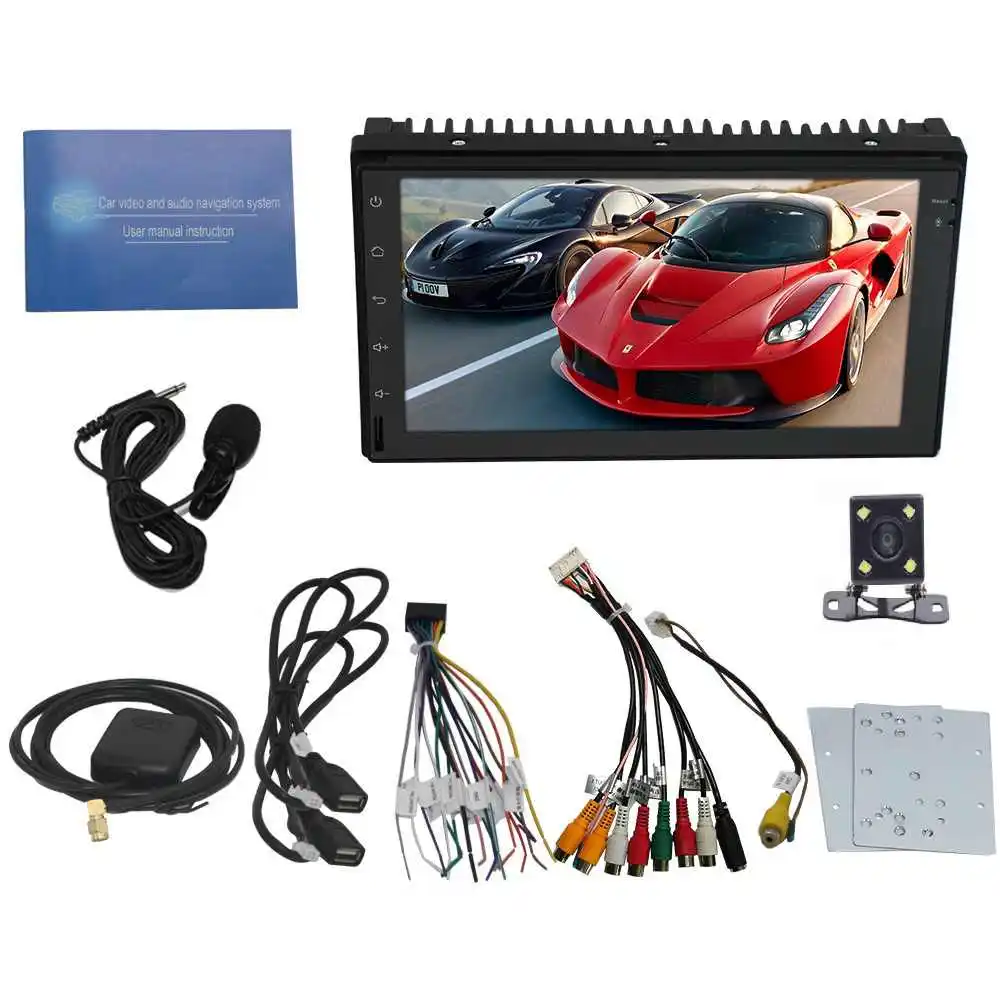 

2 Din Car Android 8.0 Gps Navigation Bluetooth For Nissan for V w Toyota Peugeot Wifi Multi-Media 7 Inch Car Radios Player Rds