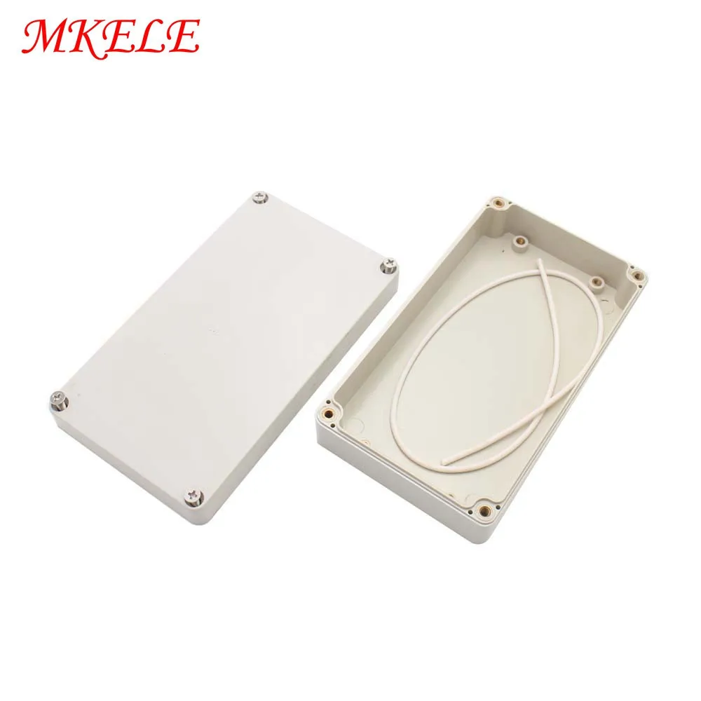 

158x90x40mm Outdoor abs Plastic Mounted Security Monitoring Power Switch Wiring Weak Waterproof Box Outdoor Rain Button Box