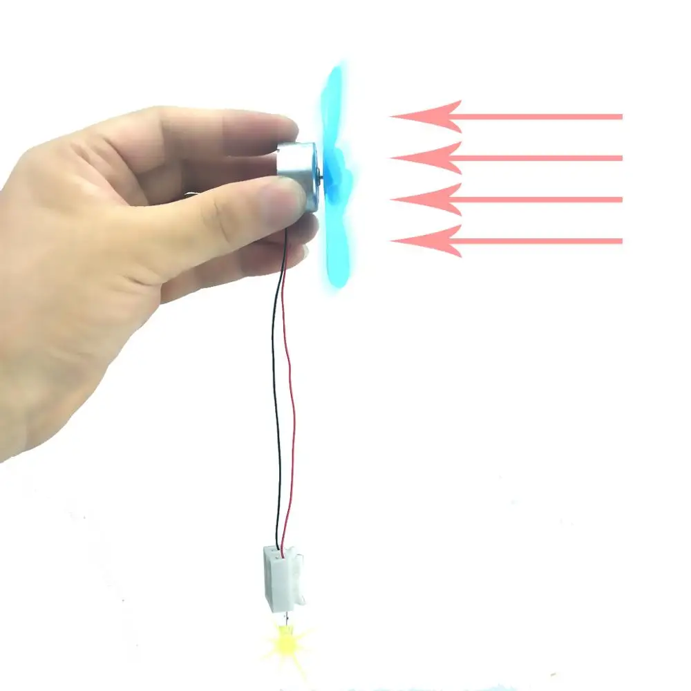 Micro Motor Wind Turbine Generator Kit