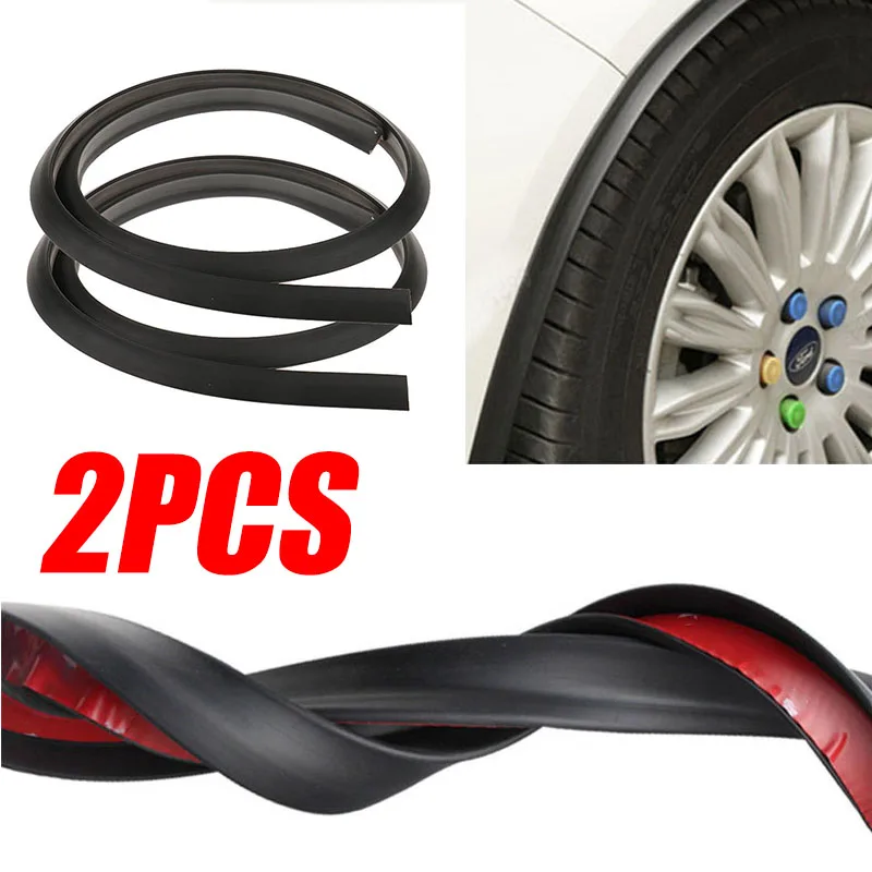 

Mouldings Decorative Strip 1 Pair 1.5M Anti Collision Fender Flares Edge Guard Rubber Bumper Protection Sticker Mayitr