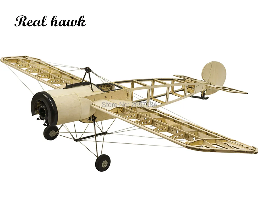 Радиоуправляемые самолеты модель лазерная резка масштаб 1200 мм Fokker E.III Eindecker WW1