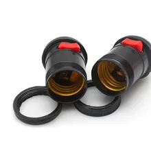 CLAITE AC220V 4A E27 Lamp Base Bulb Holder Converter Socket Adapter With Switch