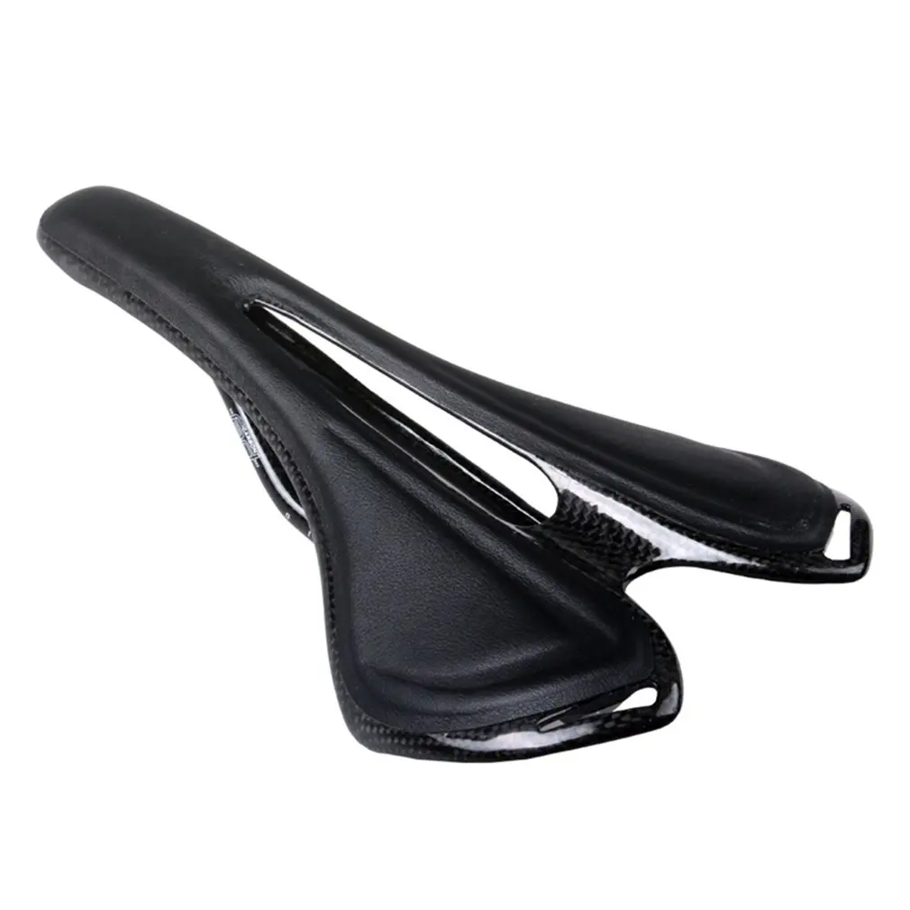 

BIKEIN P01SP Carbon+Leather Cycling Mountain Bike Front Seat Mat Road Bicycle Saddle Cushion MTB Part Ultralight
