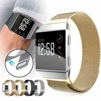 KINCO Нержавеющая сталь Замена ремешка часов Milanese Loop ремешки для часов Браслет для Fitbit Lonic Смарт-часы аксессуары