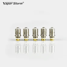 Vapor Storm Mini16 электронная сигарета распылитель катушки мини 16 Замена испарительная головка 1,6-2,0 ом органический хлопок электронная сигарета катушка