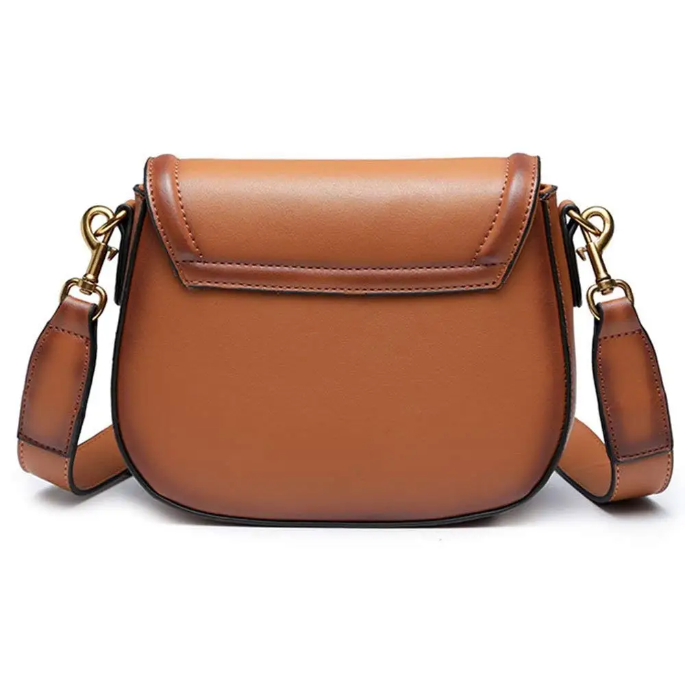 AUAU-сумка через плечо для женщин, модная Ретро сумка через плечо, седельная сумка