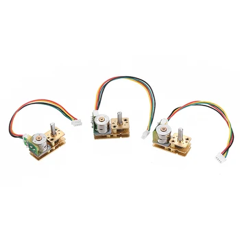 

GM1024BY10 DC 5V 5/15/30RPM Micro Gear Motor 2-Phase 4-Wire Stepping Motor All Metal Gearbox