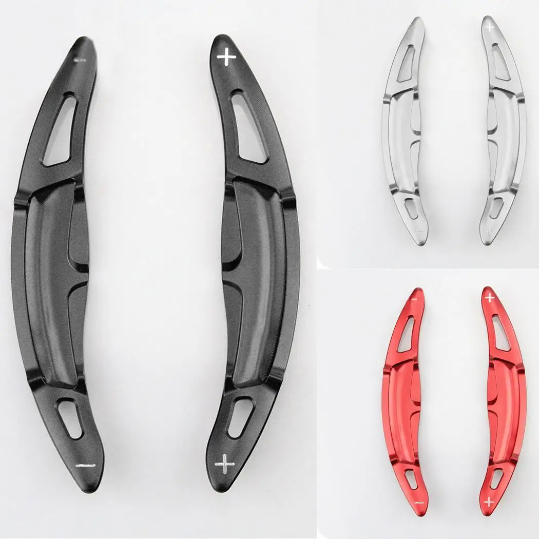 

1Pair Aluminum Alloy Car Shift Paddle Auto Car Steering Wheel Shift Paddle Extension Shifter For Porsche Cayenne Car Accessories