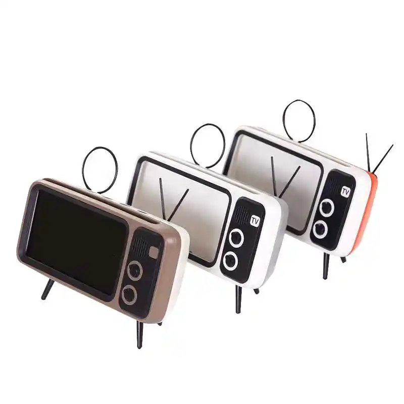 retro bluetooth phone holder