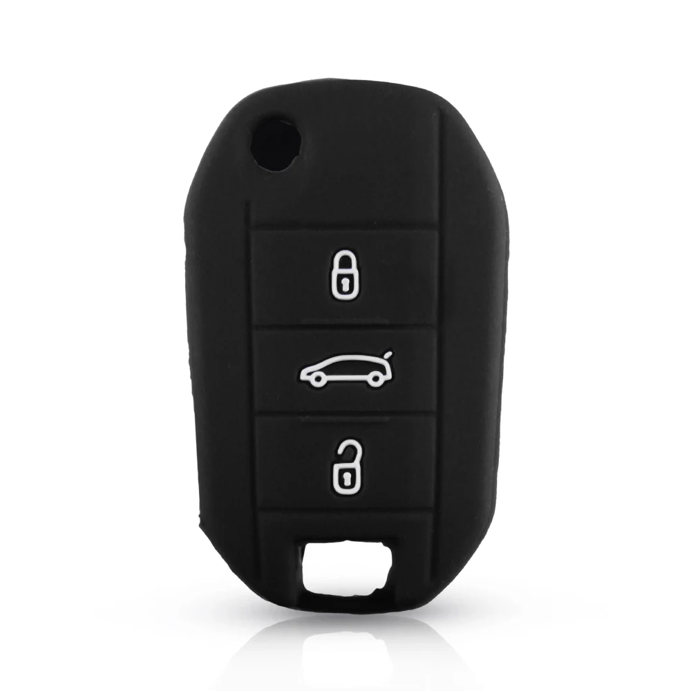 KEYYOU для Peugeot 508 301 2008 3008 408 Citroen C4 CACTUS C5 C3 C4L удаленный Автомобильный ключ чехол
