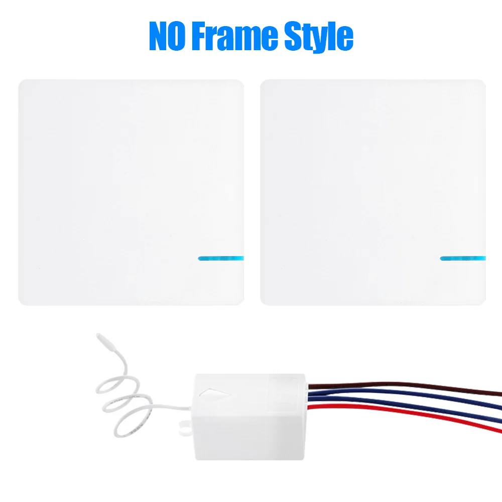 

AC 220V Bed Room Lamp LED Bulb Remote Switch Wall Smart Home Remote Switch Remote Transmitter Wireless Light Switch