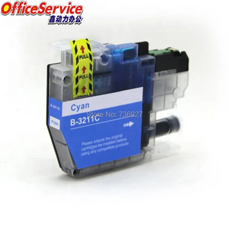 LC3211 совместимый чернильный картридж для брата подходит MFC J890DW J895DW DCP J772DW