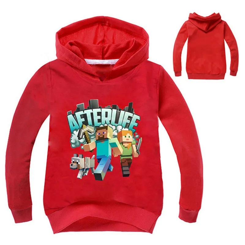Children Cute Cartoon Print T Shirt Baby Boy Clothes Girl Long Sleeve T-Shirt Kid Hooded Tops Tee Baby Costume Sweatshirt