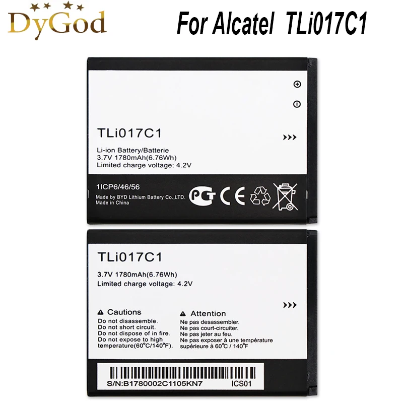 Аккумулятор 1780mAh TLI017C1 для Alcatel One Touch PIXI 3 4 5 &quot5019D 5017D 5017A 5017X 5017 5027B аккумулятор |