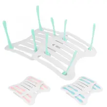 Сушилка складной бутылочки для кормления детей сушилка милый соска держатель Полка Чистка крылом детские бутылки сушилка