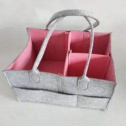 Складной большой ёмкость портативный фетр пеленки для новорожденных сумка для хранения дорожная